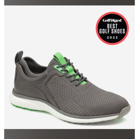 johnston murphy XC4 H2-Sport Hybrid Knit U-Throat Golf Shoes Sneakers Men 8 M W - Picture 1 of 11